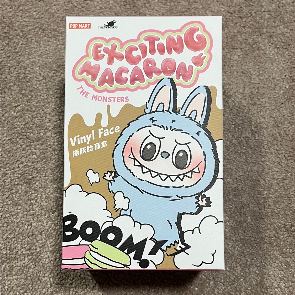 Pop Mart Exciting Macaron Vinyl Face Accessory